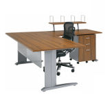 Cheap Popular Steel Leg Office Table Office Furniture (SZ-OD138)