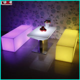 Long Cube Lighted Cube Stools Patio Outdoor Furniture