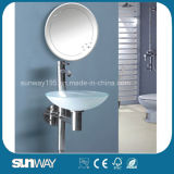Toilet Tempered Glass Wash Basin with Certificate