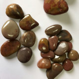 Red High Polished Natural Cobble &Pebble Stone (SMC-PR026)