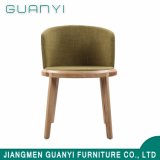 Cheap Fabric Dining Chair Wooden Leg New Design