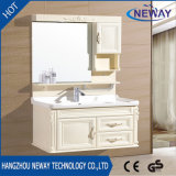 New PVC Mirrored Bathroom Vanity Cabinet Factory Hotel
