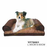 Thick Weaving Fabric Pet Bed, Luxury Pet Dog Beds (YF79001)