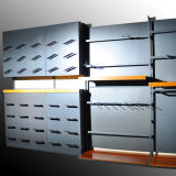 Slatwall Display Fixture for Shoes and Clothing