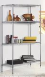 NSF Household Light Duty 4 Tiers Chrome Metal Wire Shelving Factory