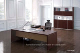 Walnut Color MDF Wooden Boss Executive Office Table (HF-SI0169)