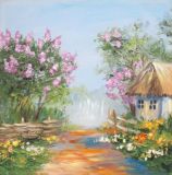 100% Handmade Home Decoration Landscape Oil Painting