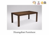 Solid Wood Furniture Rectangular Restaurant Table (HD715)