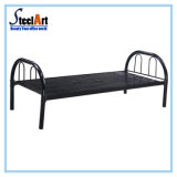 Home Hotel Furniture Steel Plate Single Bed