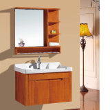 Hot Sale Waterproof Solid Wooden Bathroom Cabinet