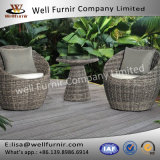 Well Furnir Wicker 3 Piece Deep Seating Group with Cushion WF-17004