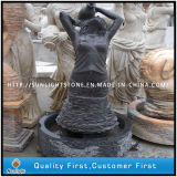 Shanxi Black/Absolute Black Granite Statue, Granite Sculpture, Stone Garden Statue
