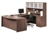 Varied Modern Wooden Executive Office Desk with Bookshelf (SZ-OD265)