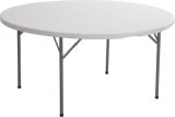 3.8ft Round Blow Molding Folding Table