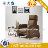 Modern Steel Metal Base Fabric Upholstery Leisure Chair (HX-s338)