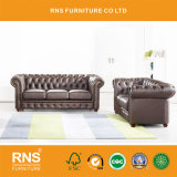 Chesterfield Design Combination Leather Sofa Office Sofa A01