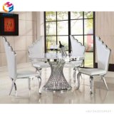 China Hly Furniture Dining Room Round Stainless Steel Dining Table Hly-St14