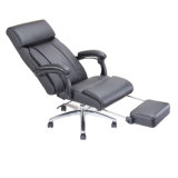 High Density Foam Leather Type Recliner Chair with Retractable Footrest for Sleeping