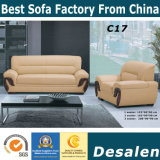 Factory Price Sectional Genuine Leather Sofa Furniture (C17)