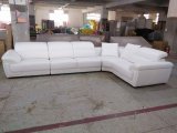 Italian Big Corner Living Room Genuine Leather Sofa Sbl-9156