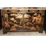 Antique Furniture Painted Cabinet (LWB224)