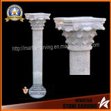 Living Room Roman Pillar, Marble Carved Columns, Garden Columns Indoor