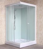 Tempered Glass Bathroom Complete Square Simple Shower Cabinet