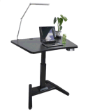 Ergonomic Electric Single Foot Sit to Stand Reception Desk (LDG-0112)