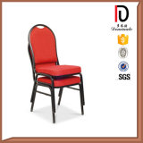 Stackable PU Leather Steel Chair