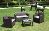 PP Injection Rattan Popular Outdoor Furniture Combination Sofa Knock Down