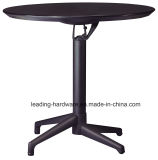 Laminated Round Top Folded Coffee Bar Table