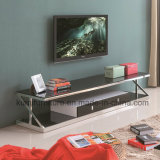 Modern High Quality Tempered Glass TV Stand