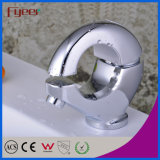 Fyeer Creative O-Shape Chrome Plated Brass Wash Basin Faucet Hot&Cold Water Mixer Tap Wasserhahn
