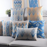 18 Inch Square Polyester Plain Decorative Pillows Sofa