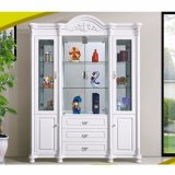 Modern White Wine Display Cabinet for Living Room