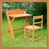 Bamboo Kids Study Table and Chair Set