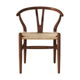 Hot Sale Antique Hans Wegner Designer Metal Y Chair with Rattan Seat (SP-LC289)