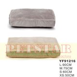 Thick Suede Fabric W/Crocodile Pattern and Soft Plush Pet Bed Yf91216