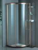 New Design Tempered Glass Coner Simple Shower Room (H015C)