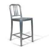 Emeco Metal Dining Restaurant Coffee Navy Counter Stool Chairs