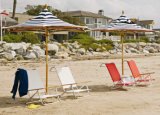 Well Furnir Casual Beach Aluminum Sling Lounge Set