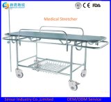 Hospital Equipment Stainless Steel Emergency Medical Transport Stretcher Trolley
