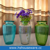 Decorative Glass Home Decor Color Vase