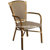 Restaurant Aluminum French Rattan Dining Chairs (BC-08011)