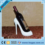 High Heel Polyresin Animal Print Wine Bottle Holder