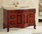 Modern Oak Wood Big Bathroom Vanity Cabinet