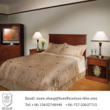 Simple Modern Design Hotel Bedroom Furniture with Solid Wood Frame