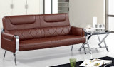 Hot Sales Popular New Style Office Leather Sofa Sets Waiting Sofa with Metal Frame 631#.