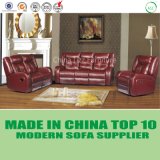 Modern Home Furniture 3 Seats Recliner Leather Sofa