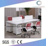 Hot Sale Straight Shape White Office Partition with Drawer CAS-W1858